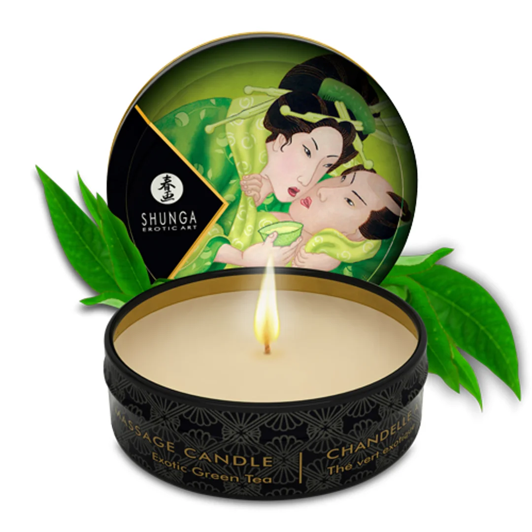 Świeczka Do Masażu O Zapachu Zielonej Herbaty Zenitude Massage Candle 30Ml Shunga