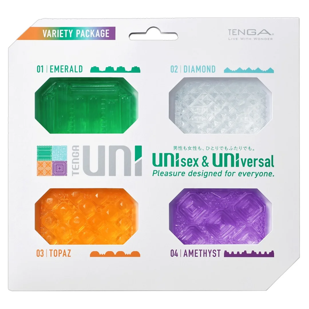 Zestaw Masturbatorów Uni Variety Pack Tenga