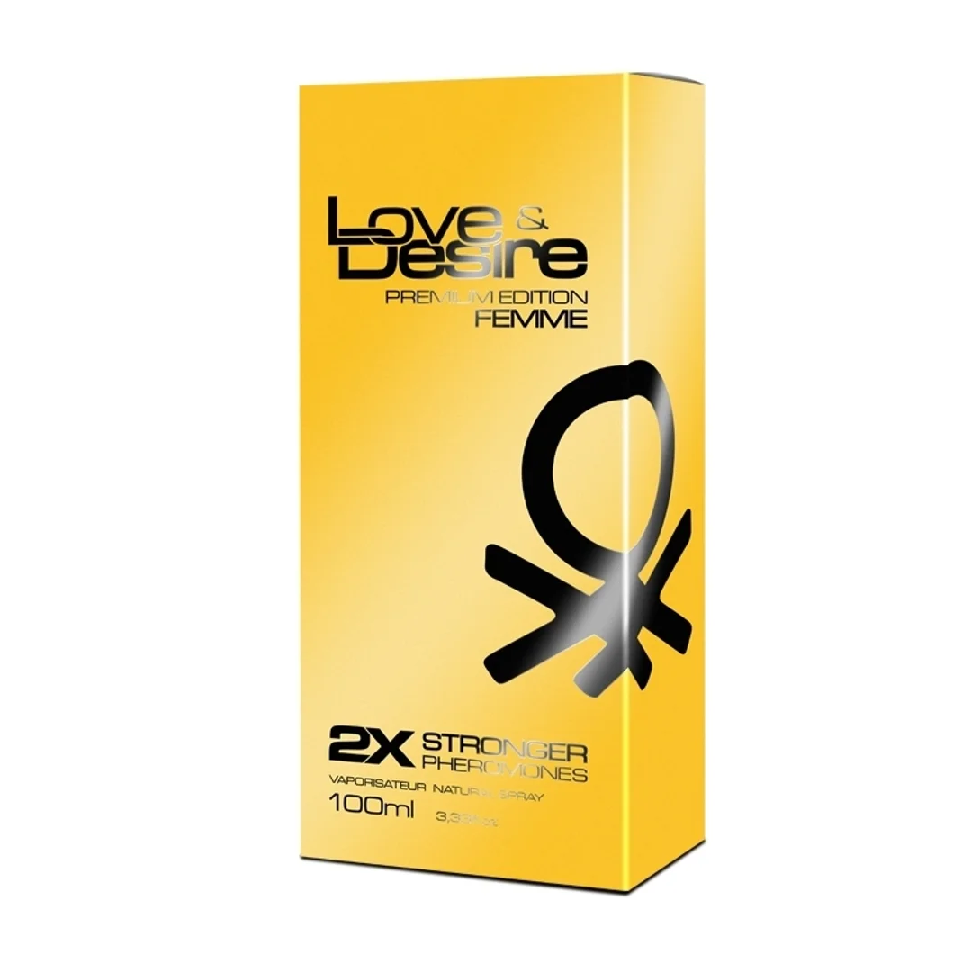 Perfumy Z Feromonami Damskimi Love&Desire Gold Femme 100Ml SHS