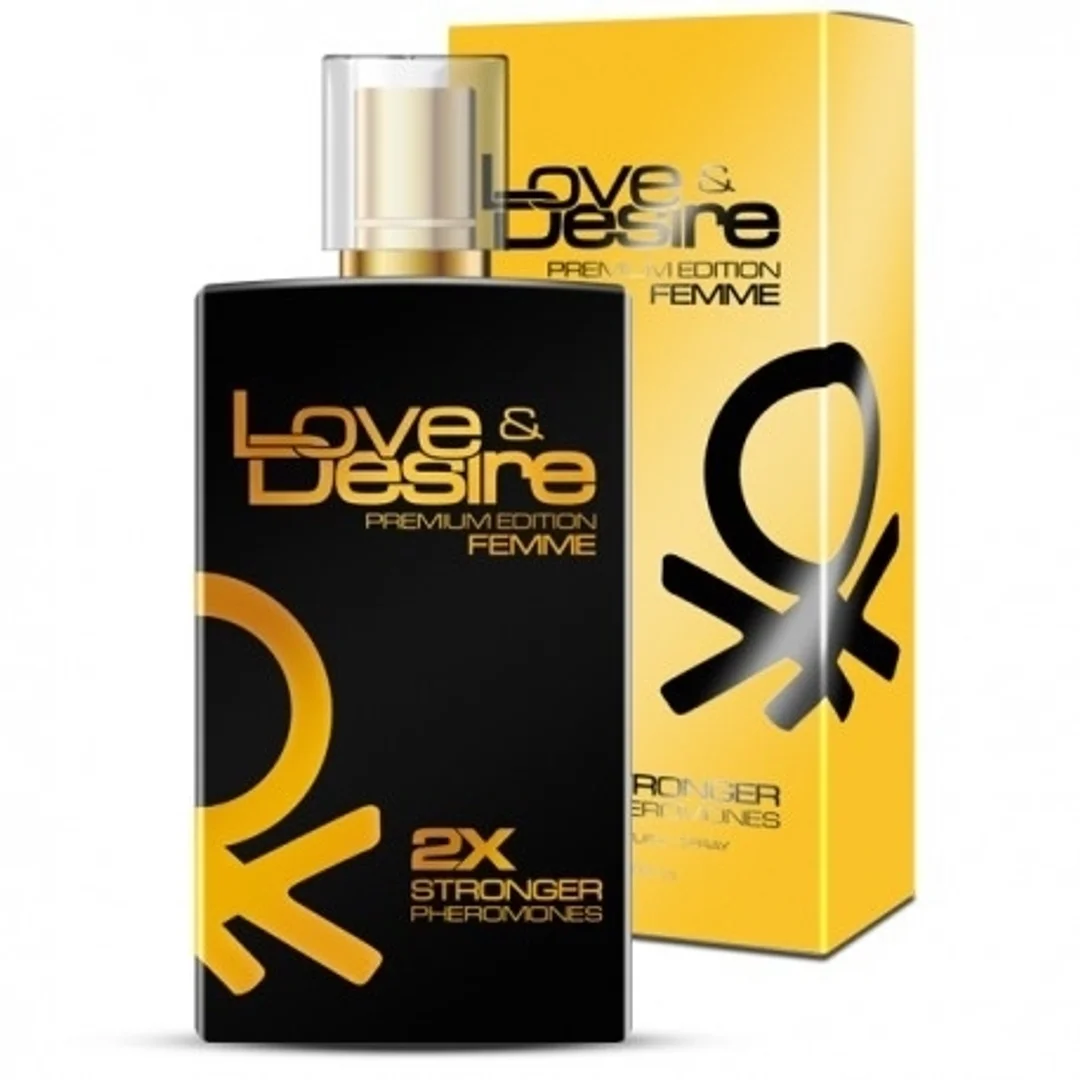 Perfumy Z Feromonami Damskimi Love&Desire Gold Femme 100Ml SHS
