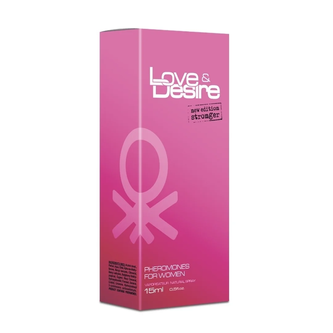 Perfumy Z Feromonami Damskimi Love&Desire Pheromones For Women 15Ml SHS