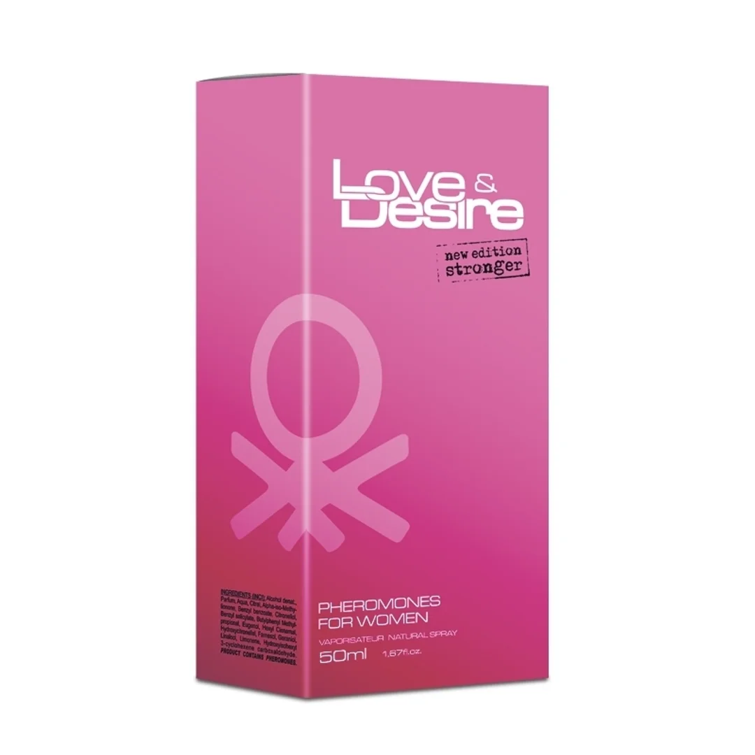 Perfumy Z Feromonami Damskimi Love&Desire Pheromones For Women 50Ml SHS