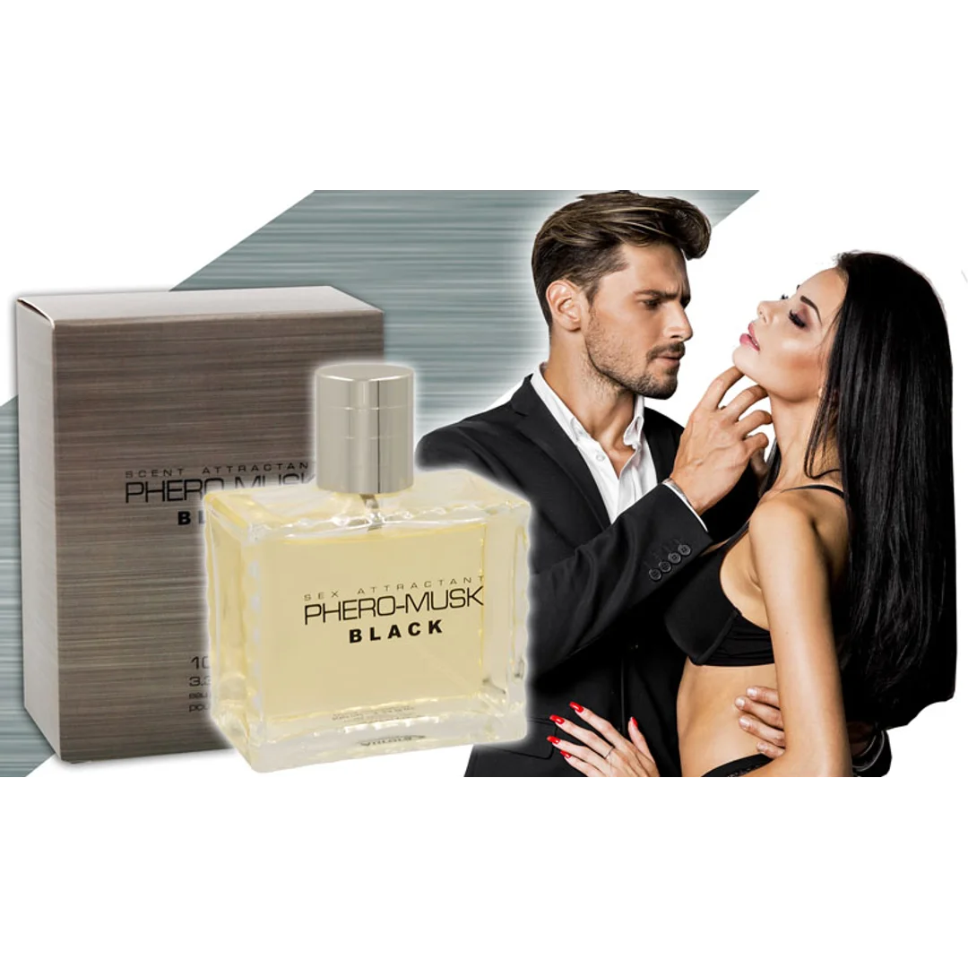 Perfumy Z Feromonami dla mężczyzn Phero-Musk Black For Men 100Ml Aurora