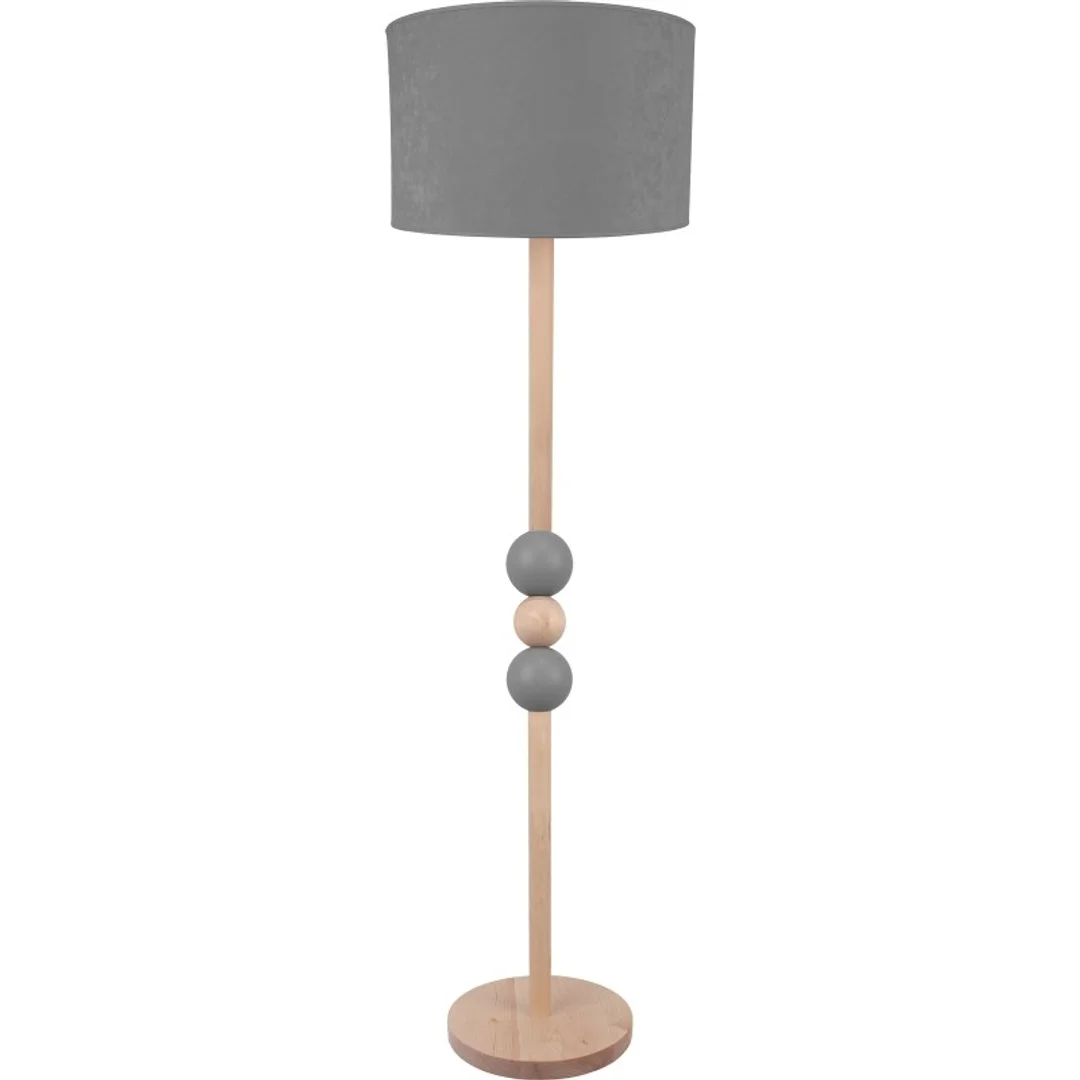 Lampa podłogowa Bolla szara