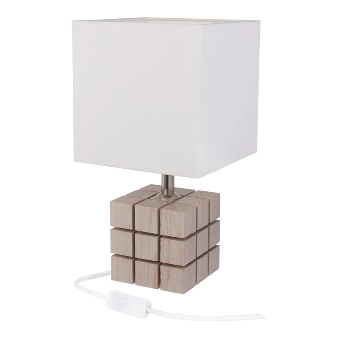 Lampa stołowa Rubi bielony