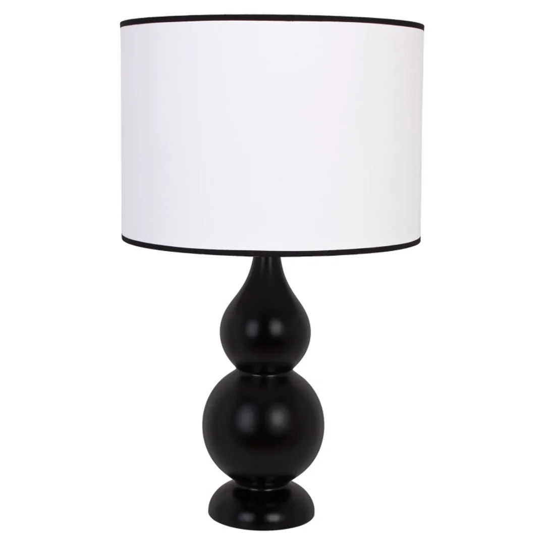 Lampa stołowa SHISHA - czarna