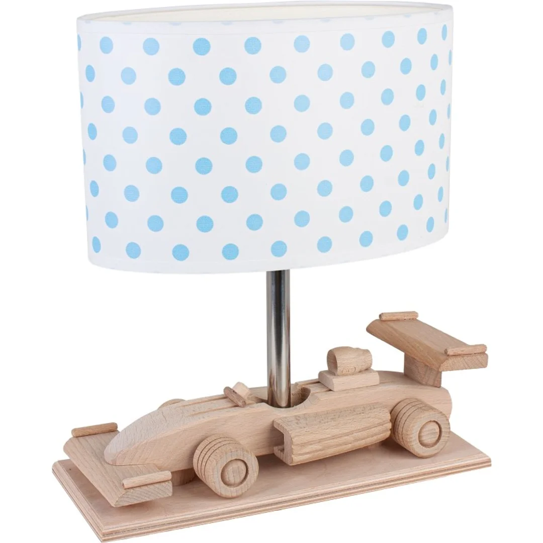 Lampa stołowa Wyścigówka kropki