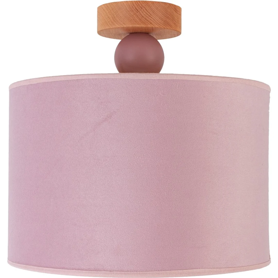 Lampa sufitowa Bolla fi30 pudrowy róż