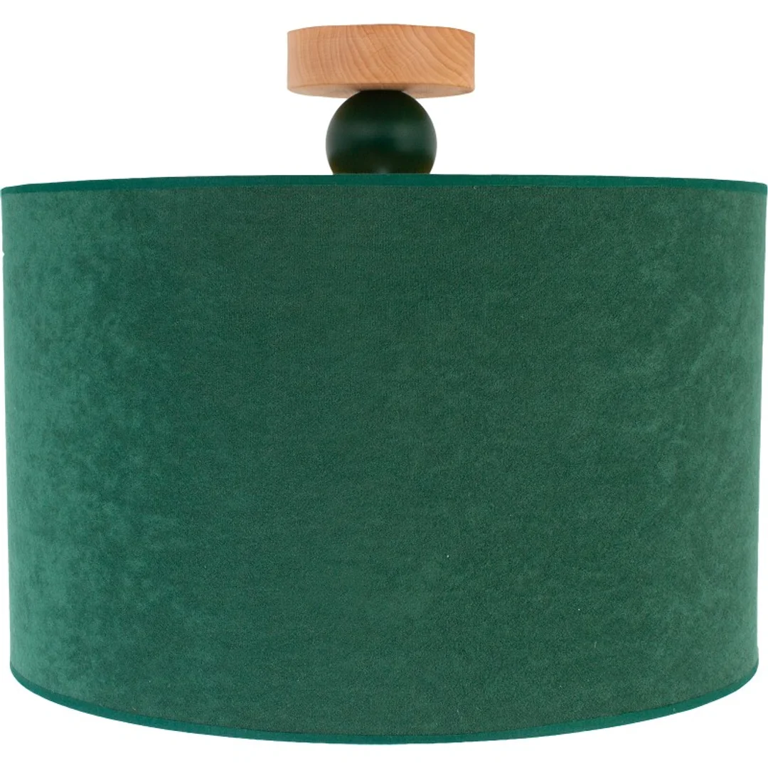 Lampa sufitowa Bolla fi40 butelkowa zieleń