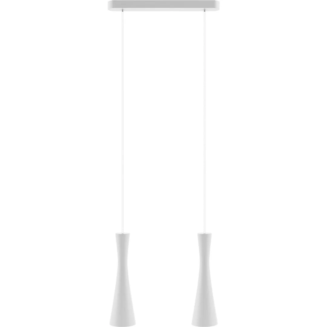 Lampa wisząca biała Vegas 2 pł