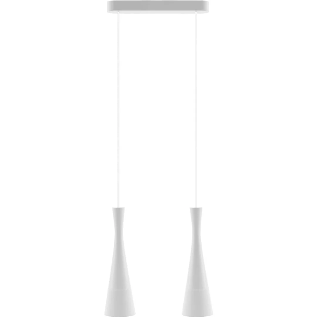 Lampa wisząca biała Vegas2 2pł