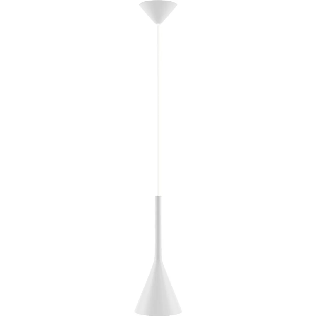 Lampa wisząca biała Zen 1pł