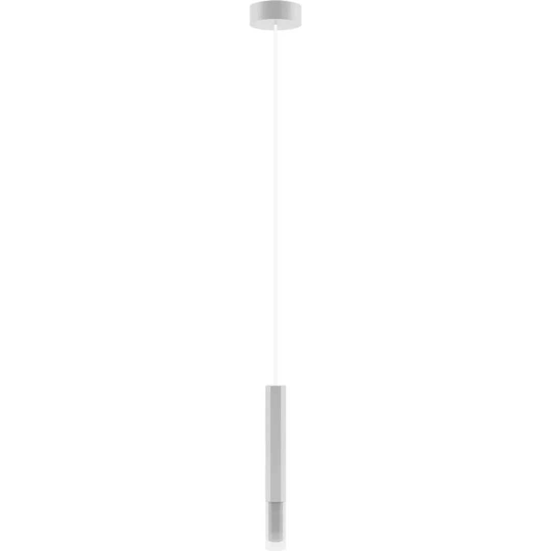 Lampa wisząca Madera2 Hexa 1 pł klosz biały