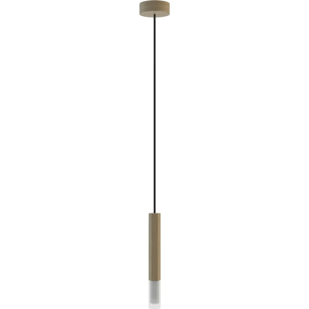Lampa wisząca Madera2 Hexa 1 pł klosz dąb