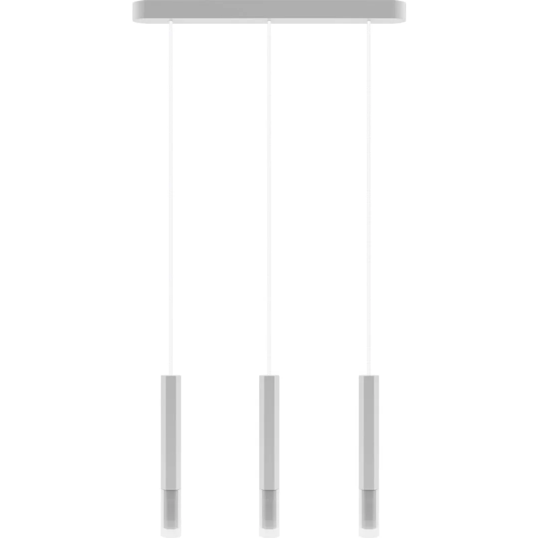 Lampa wisząca Madera2 Hexa 3pł klosz biały