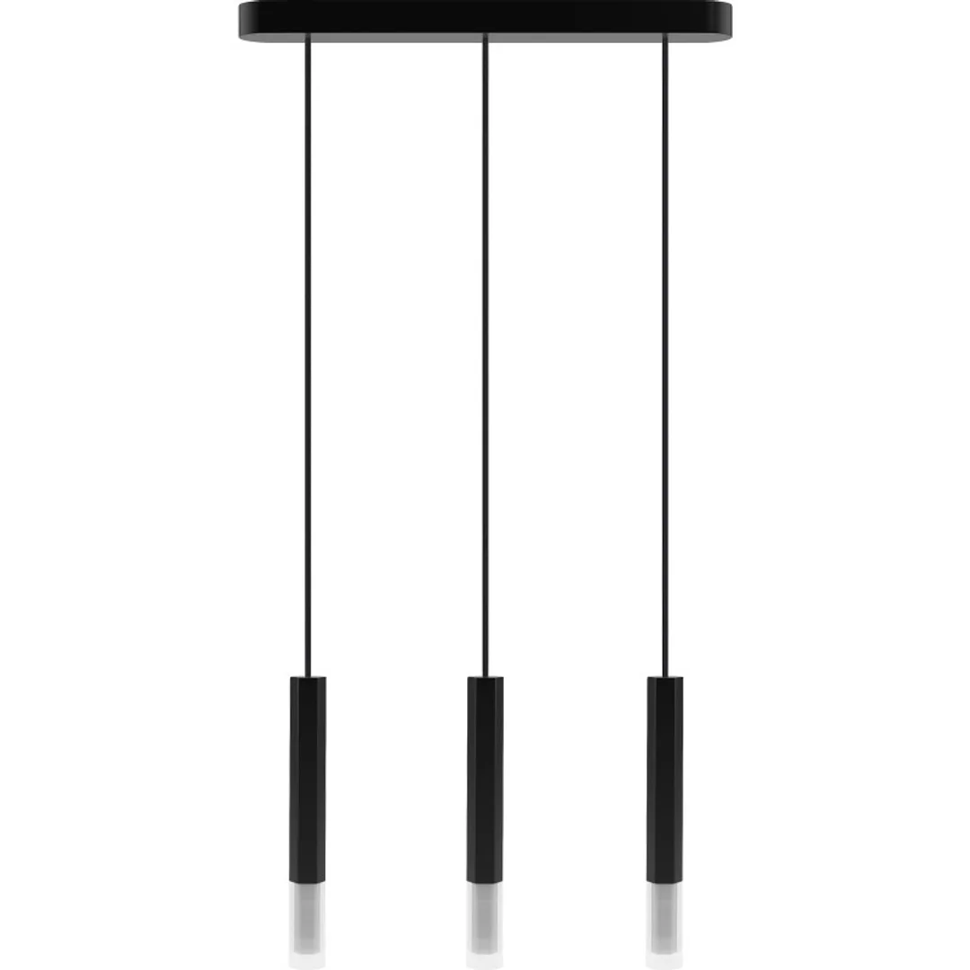 Lampa wisząca Madera2 Hexa 3pł klosz czarny