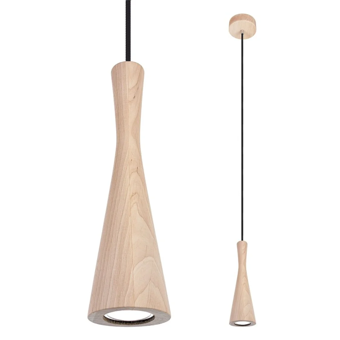 Lampa wisząca olcha Vegas - czarny