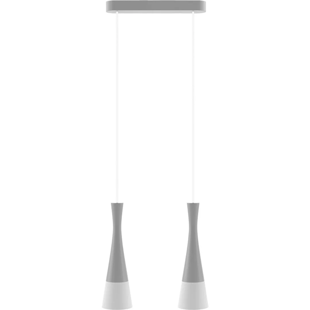 Lampa wisząca szara Vegas2 2pł