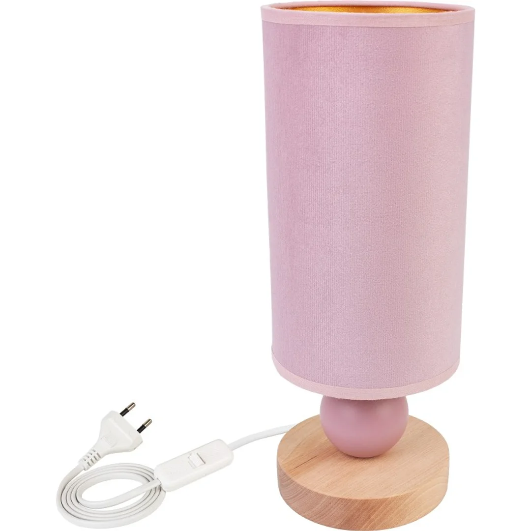 Lampa nocna Bolla pudrowy róż — zdjęcie 3
