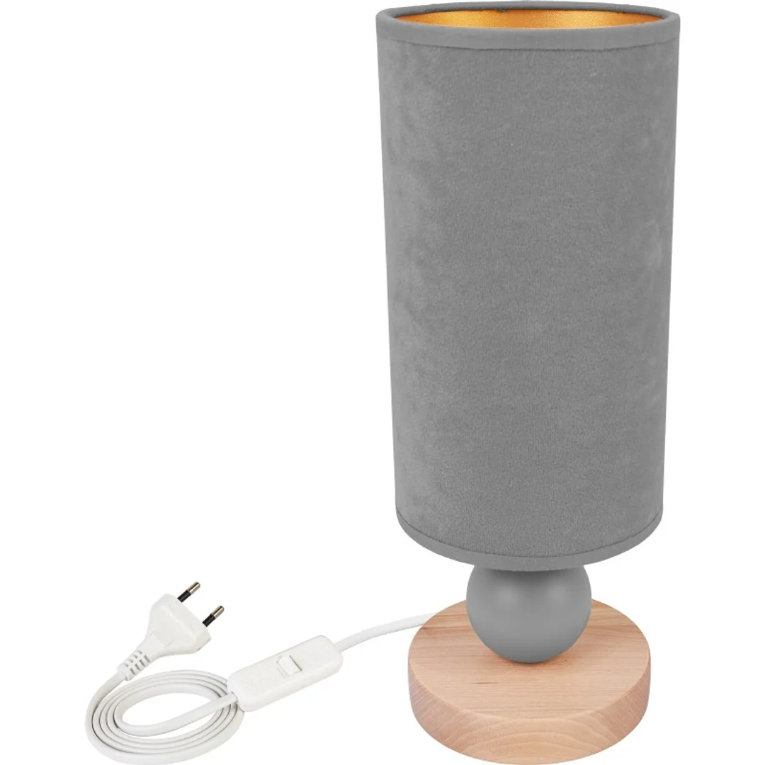 Lampa nocna Bolla szara — zdjęcie 2