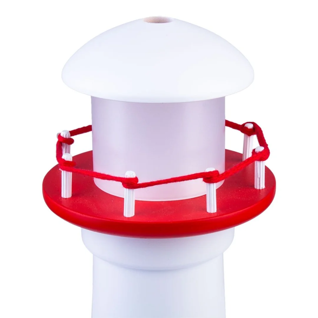 Lampa nocna Latarnia czerwona — zdjęcie 3