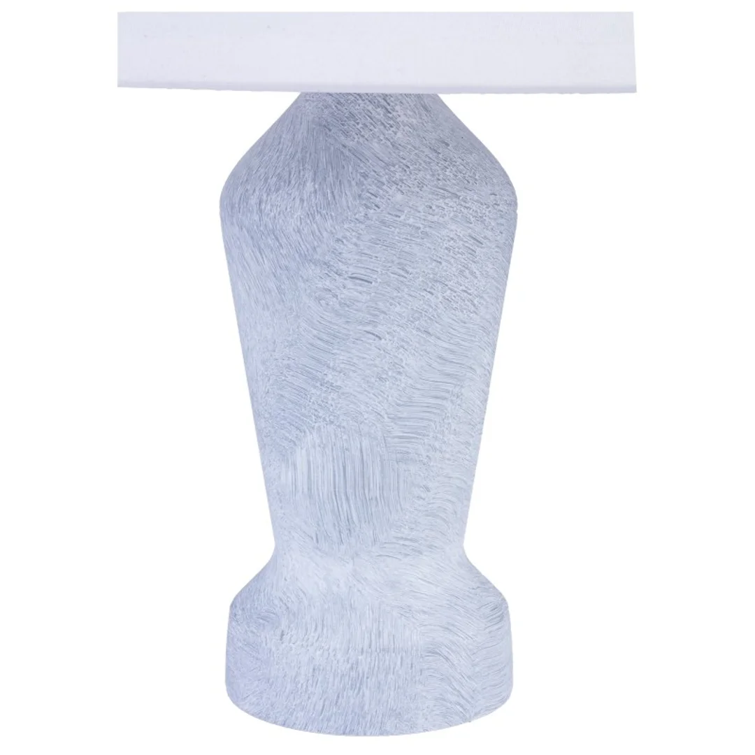 Lampa nocna Mona szary marmur — zdjęcie 3