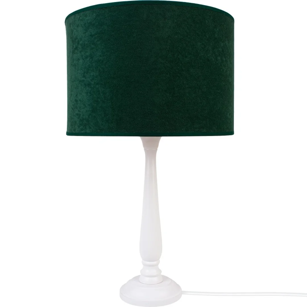 Lampa stołowa BERTA butelkowa zieleń — zdjęcie 2