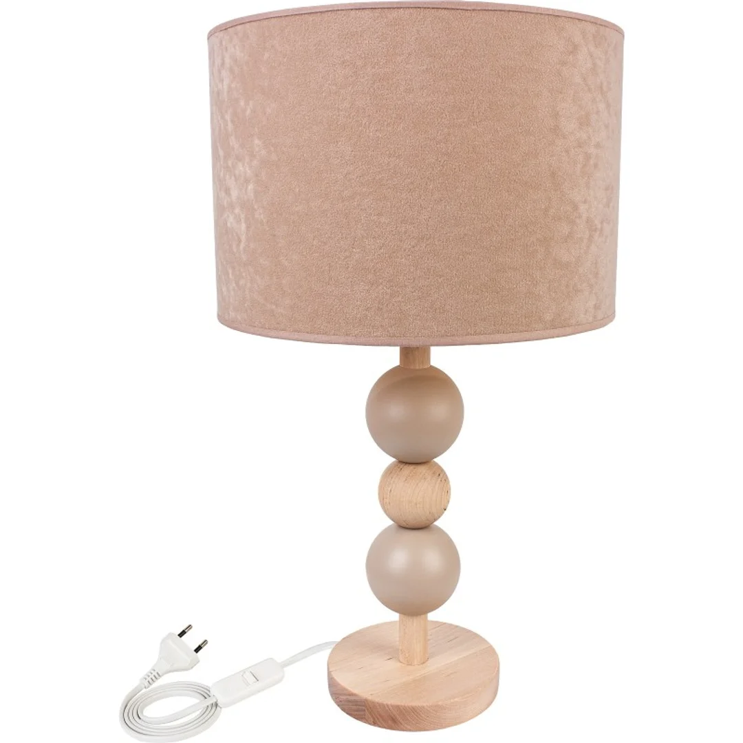 Lampa stołowa Bolla beż — zdjęcie 3