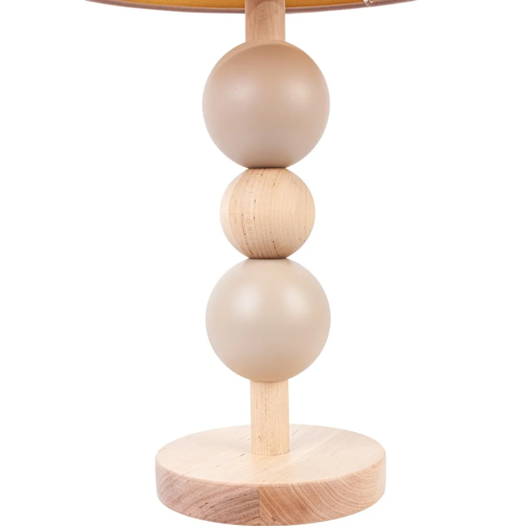 Lampa stołowa Bolla beż — zdjęcie 5