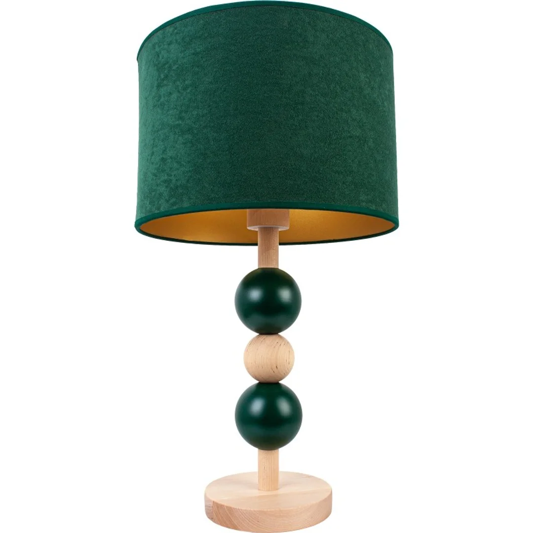 Lampa stołowa Bolla butelkowa zieleń — zdjęcie 2