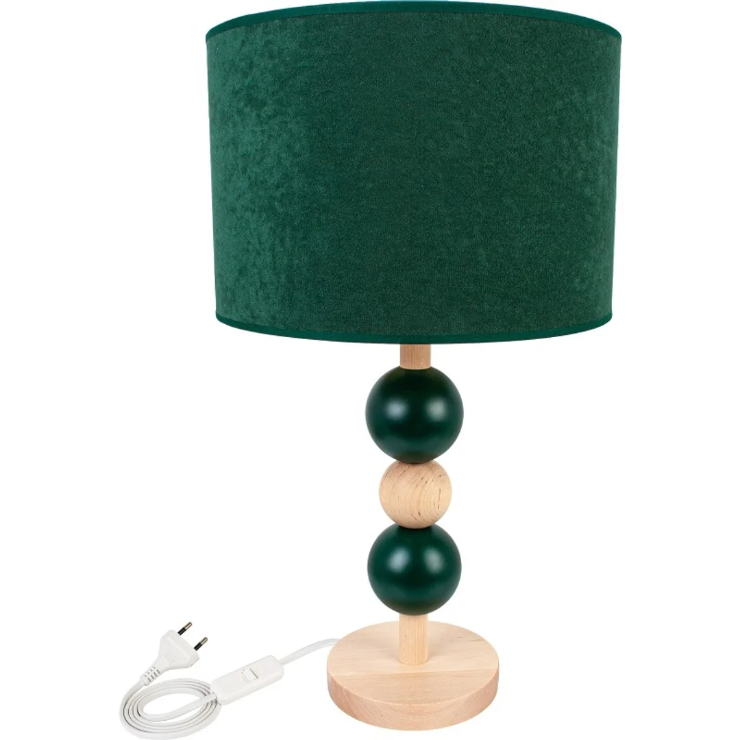 Lampa stołowa Bolla butelkowa zieleń — zdjęcie 3
