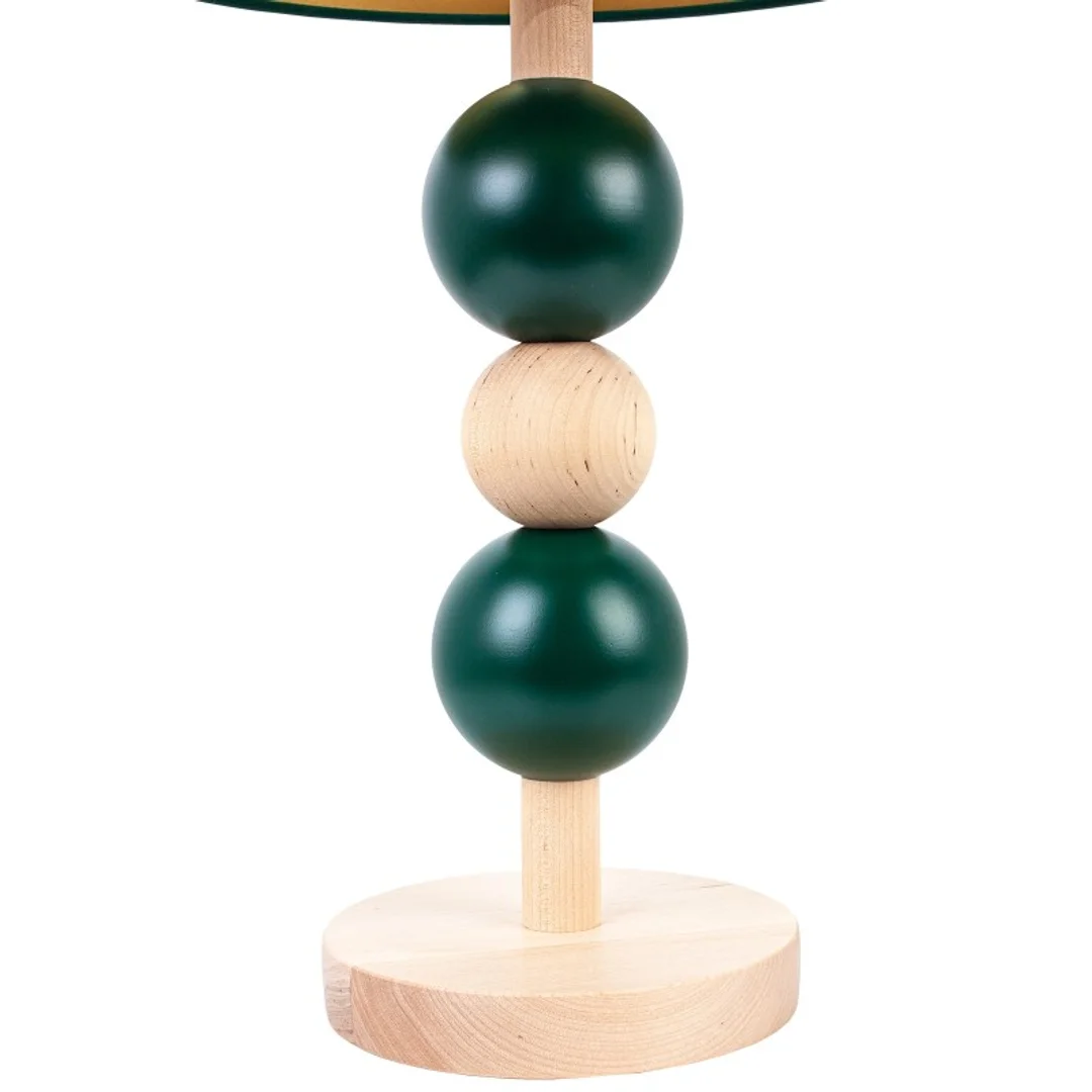 Lampa stołowa Bolla butelkowa zieleń — zdjęcie 6