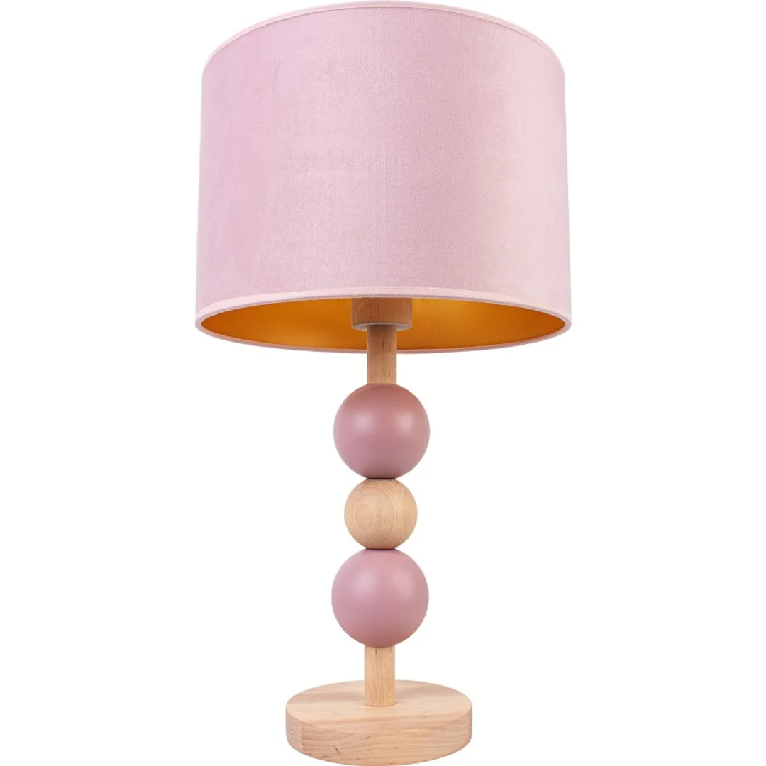 Lampa stołowa Bolla pudrowy róż — zdjęcie 3