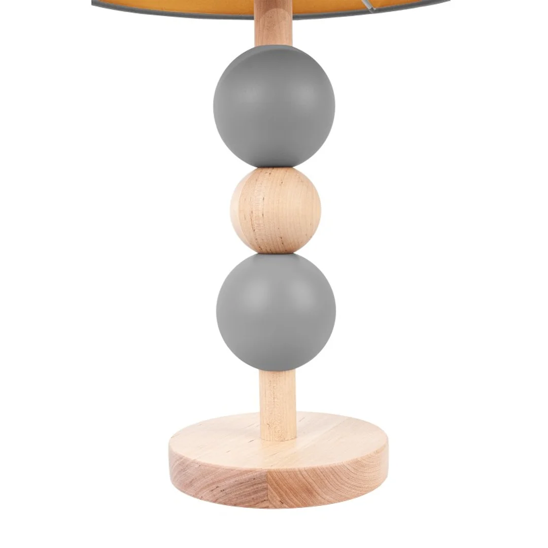 Lampa stołowa Bolla szara — zdjęcie 5