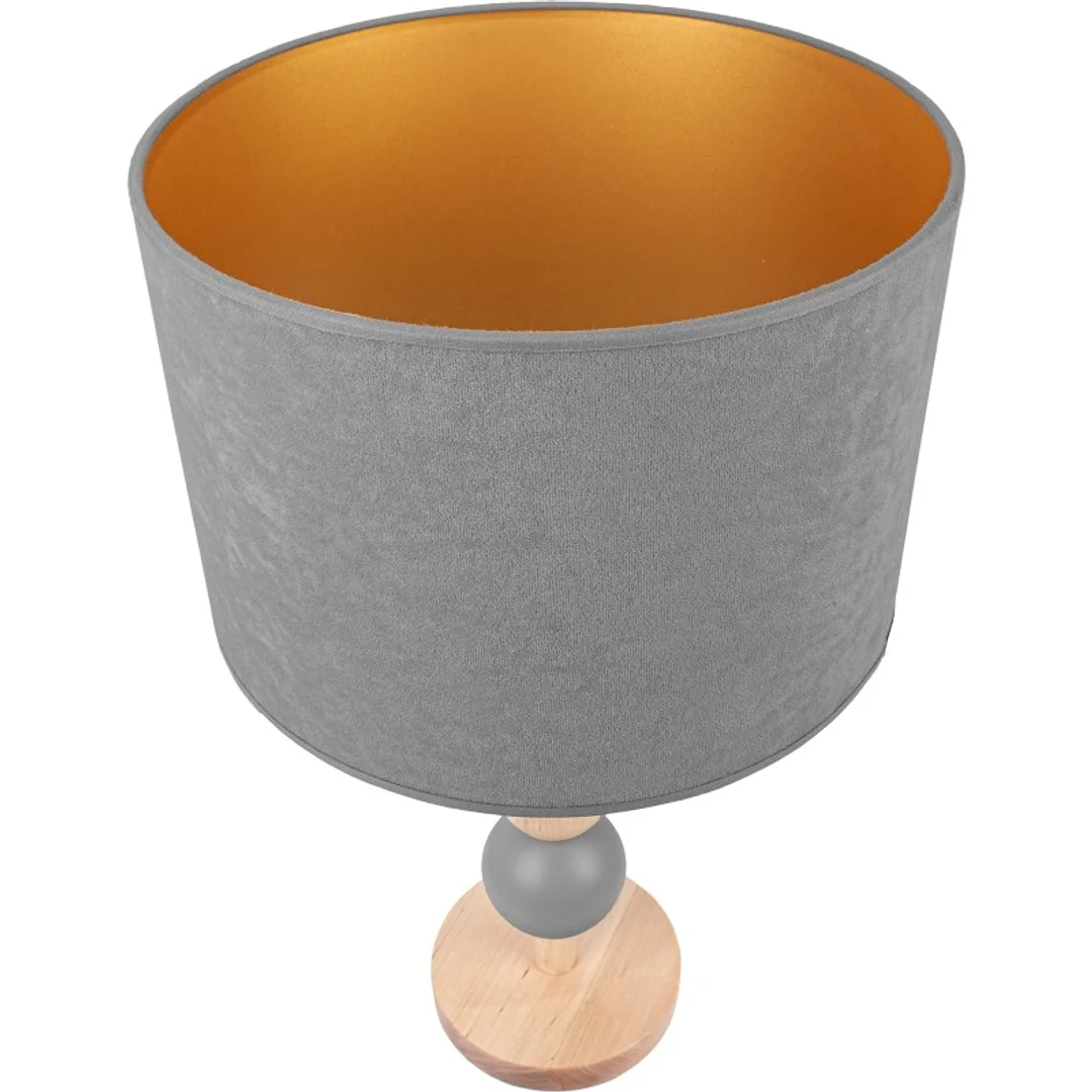 Lampa stołowa Bolla szara — zdjęcie 6