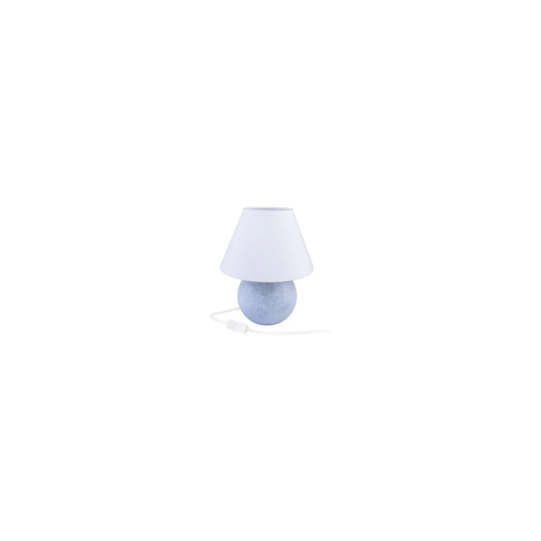 Lampa stołowa Kula szary marmur — zdjęcie 2