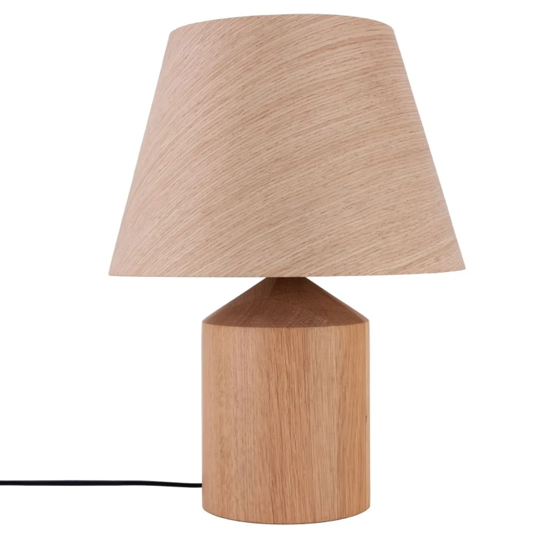 Lampa stołowa Odyn dąb — zdjęcie 3
