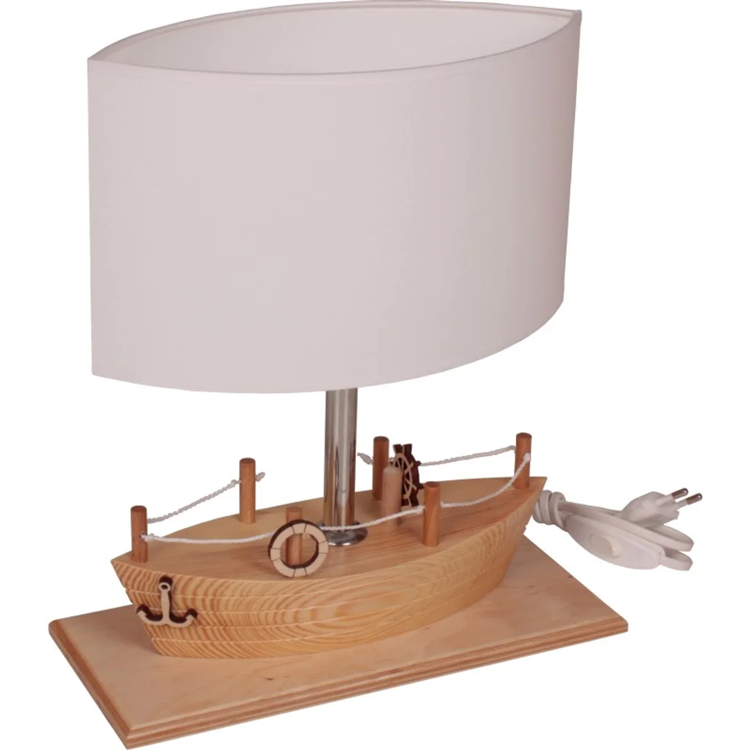 Lampa stołowa Statek naturalny — zdjęcie 2