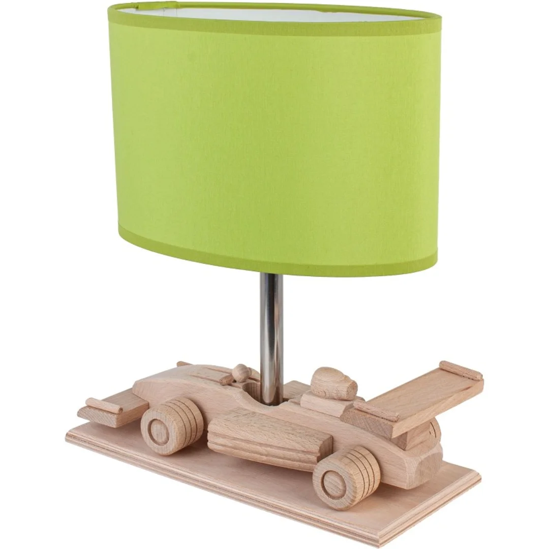 Lampa stołowa Wyścigówka zielona — zdjęcie 3