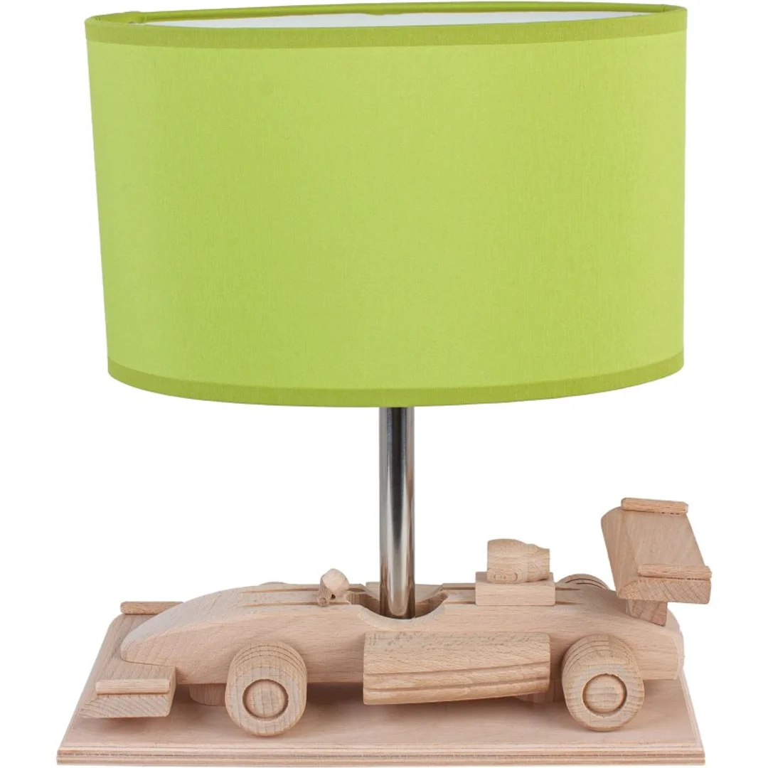 Lampa stołowa Wyścigówka zielona — zdjęcie 4