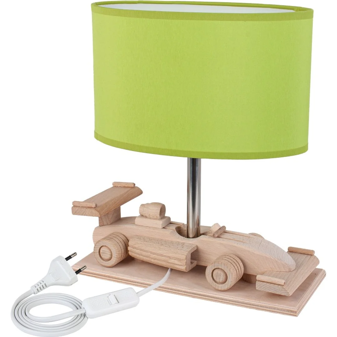 Lampa stołowa Wyścigówka zielona — zdjęcie 5