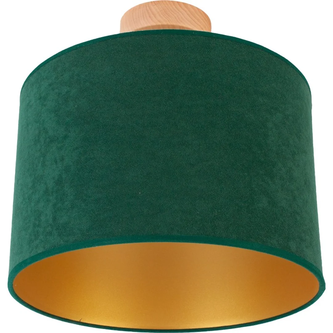 Lampa sufitowa Bolla fi30 butelkowa zieleń — zdjęcie 3