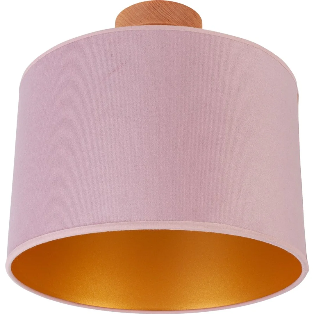Lampa sufitowa Bolla fi30 pudrowy róż — zdjęcie 4
