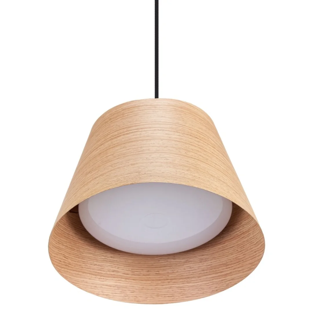 Lampa sufitowa Odyn dąb — zdjęcie 4