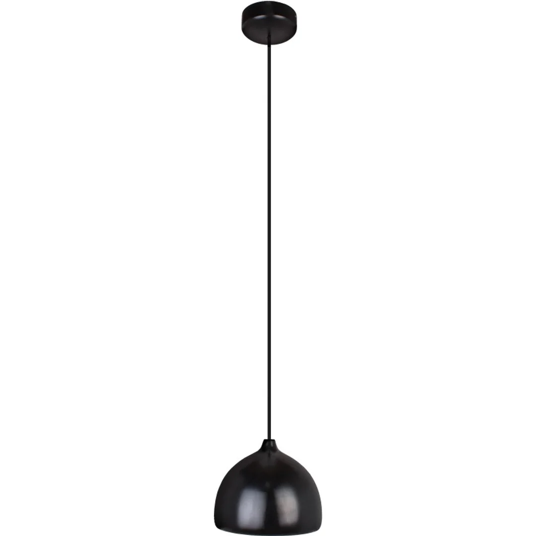 Lampa wisząca ACORN I czarna - czarny przewód — zdjęcie 3