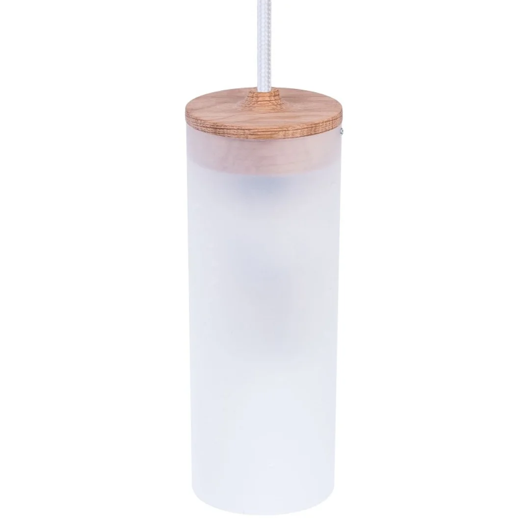 Lampa wisząca BARREL-1 - biały — zdjęcie 3