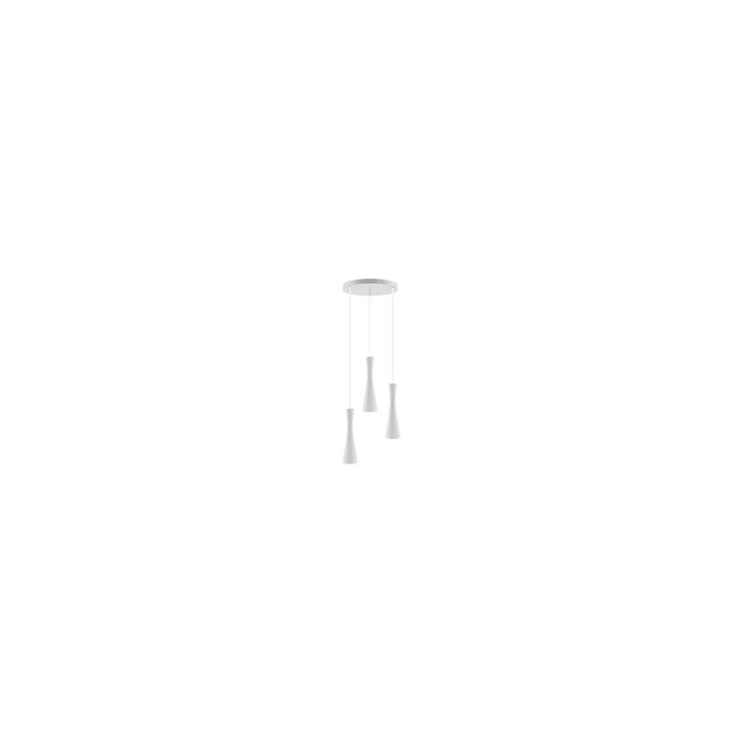 Lampa wisząca biała Vegas 1 pł — zdjęcie 3