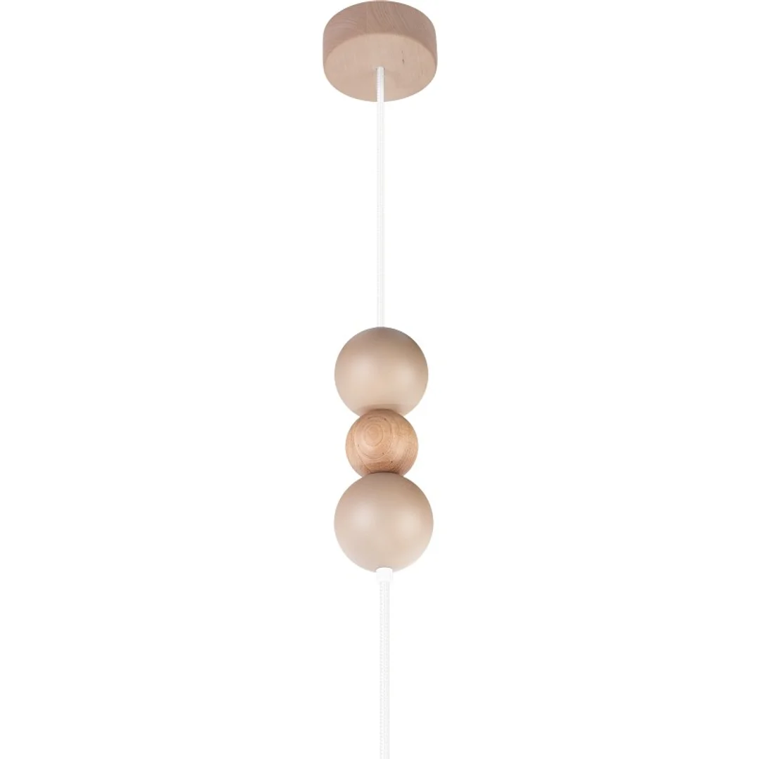 Lampa wisząca Bolla fi40 beż — zdjęcie 2