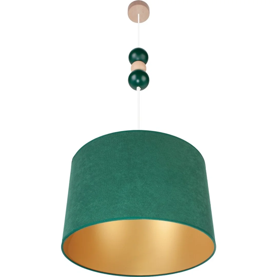 Lampa wisząca Bolla fi40 butelkowa zieleń — zdjęcie 4