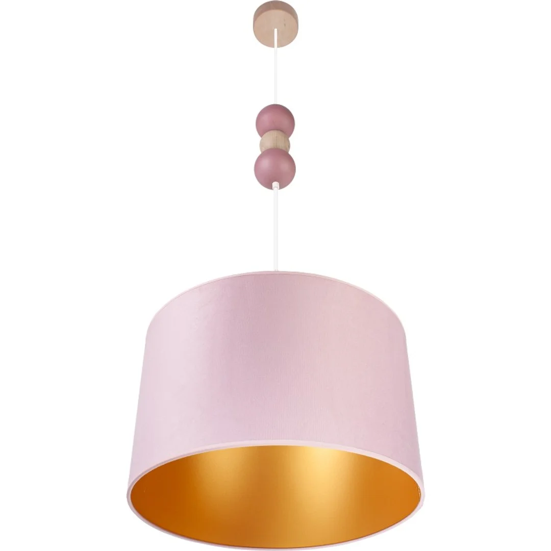Lampa wisząca Bolla fi40 pudrowy róż — zdjęcie 4